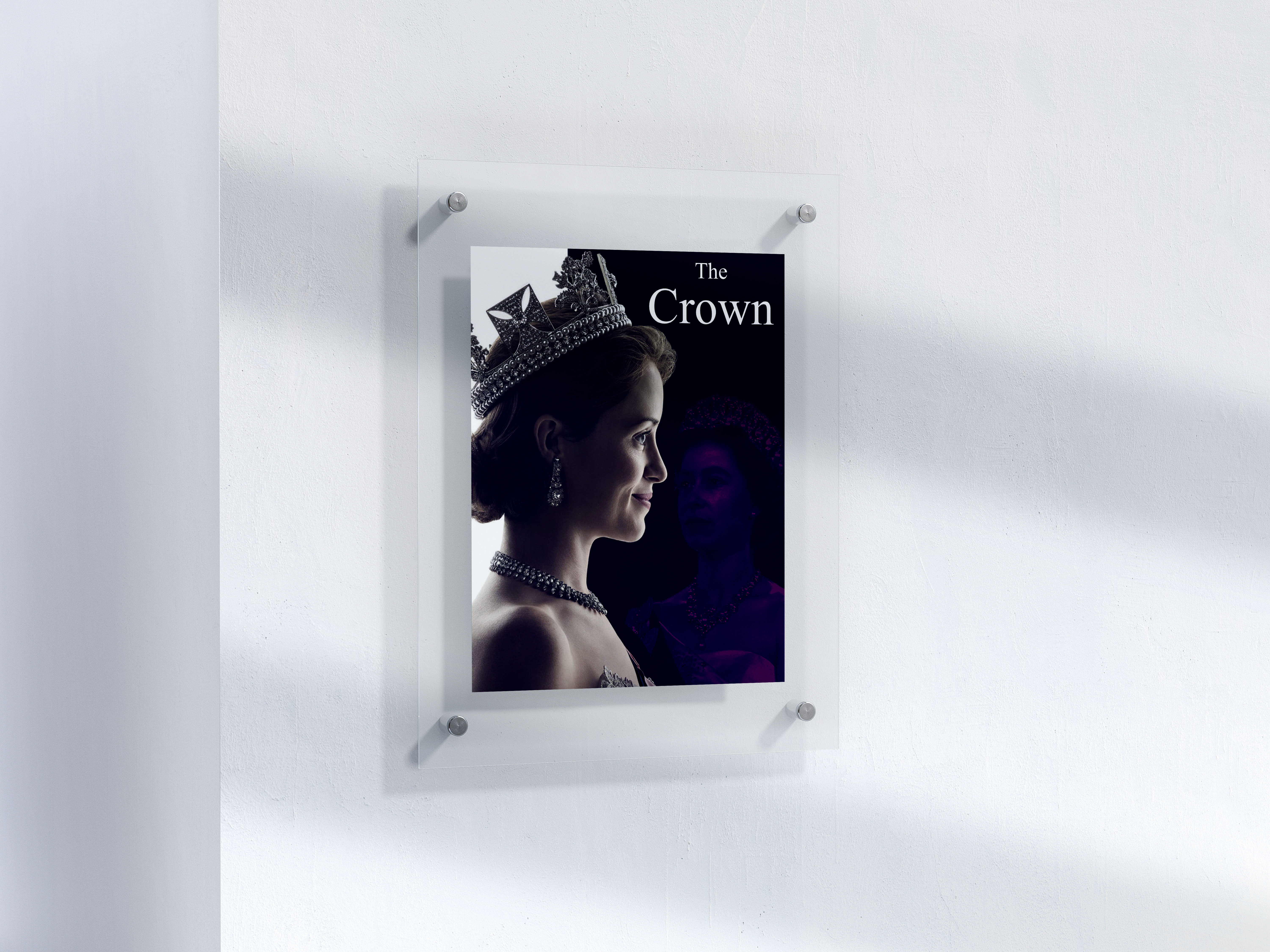  The Crown poster mockup